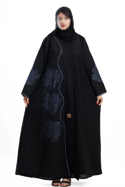Hasnaa Abaya عباية وله باللون الكحلي