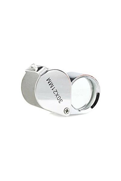 ALVERA COLLECTION 30x21 Full Steel Covered Magnifying Glass (lamp)