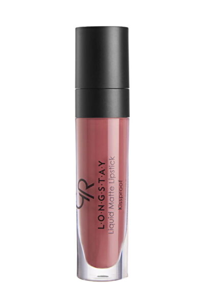 Golden Rose Longstay Liquid Matte Lipstick - 20 Amber Brown - Uzun Süre Kalıc...