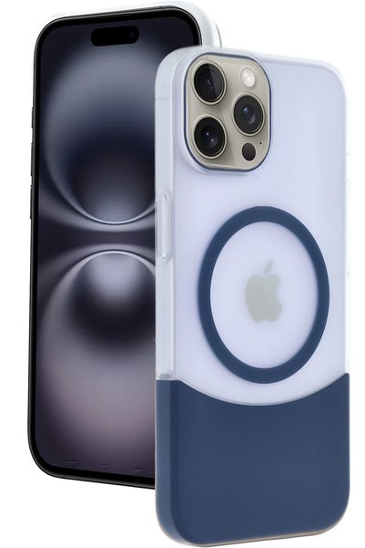 Joko غطاء GLDISPTM iPhone 15 Pro Max Velar Magsafe (10525) - أزرق داكن