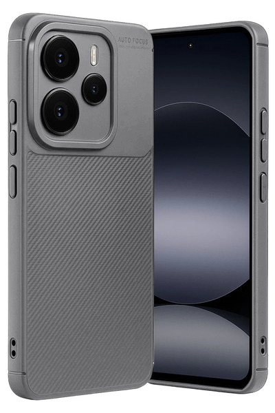 New Face Gldisptm New Note 14 5g Auto Focus Carbon Cover (20808) - Gray