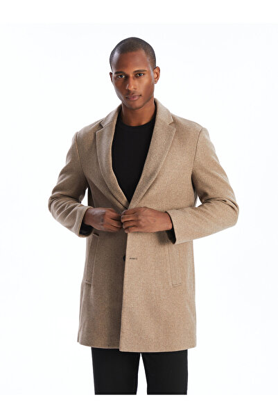 LC Waikiki Standard Fit Jacket Collar Men's Cachet Coat