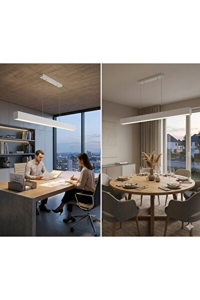 TREND LED AYDINLATMA Lineer Led Aydınlatma Beyaz Kasa 3000K 60CM