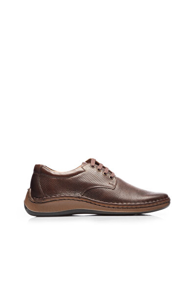 UrbanShoes Pantofi casual barbati din piele naturala,Leofex - 594 Maro Box pr...