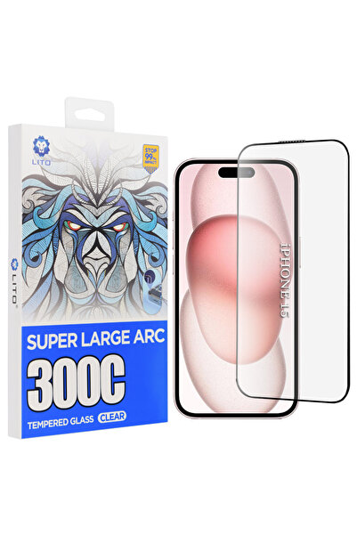 Lito Protective film for iPhone 15, Transparent; Shockproof, transparent