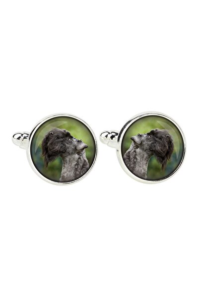 Art - Dog Kerry Blue Terrier - cufflinks, a shirt accessory, a shirt pendant ...