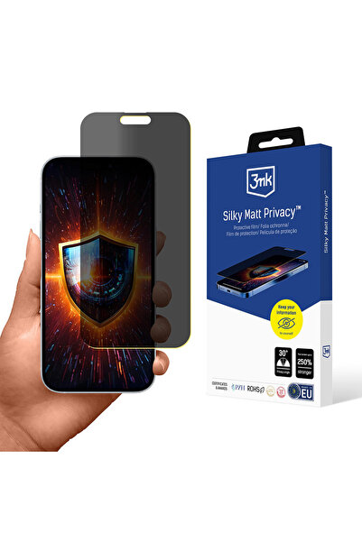 3MK Folie protectie pentru iPhone 17, Transparenta;Regenerabila, privacy