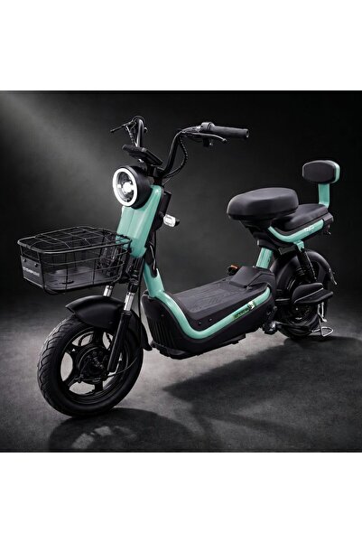 SOHO Scuter Electric KG, Saige, Fără permis, Motor 500W, Baterie 48V20Ah, Aut...