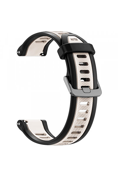 Techsuit Curea W053 pentru Huawei Watch/ Garmin Watch Series, 18mm, Bej