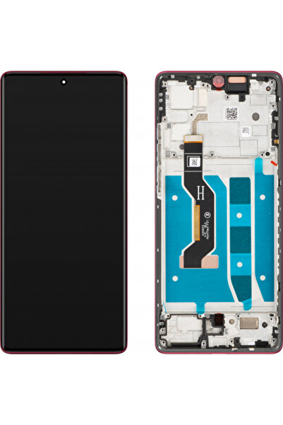 Motorola Display cu touchscreen Moto G85, cu ramă, Magenta (Viva Magenta), Se...