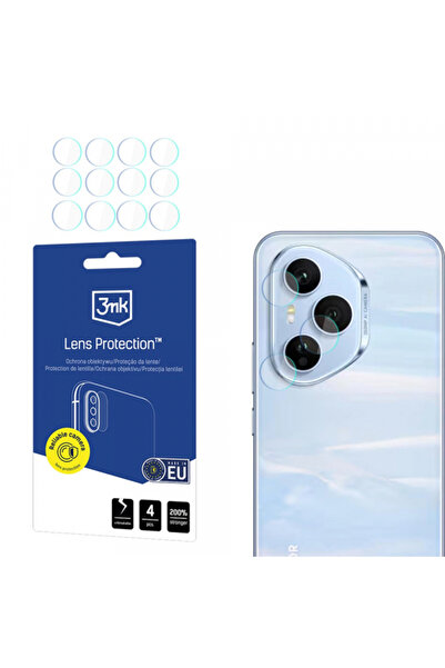 3MK Rear Camera Protection Film for Honor 400 Pro, Flexible Glass, Set of 4 p...