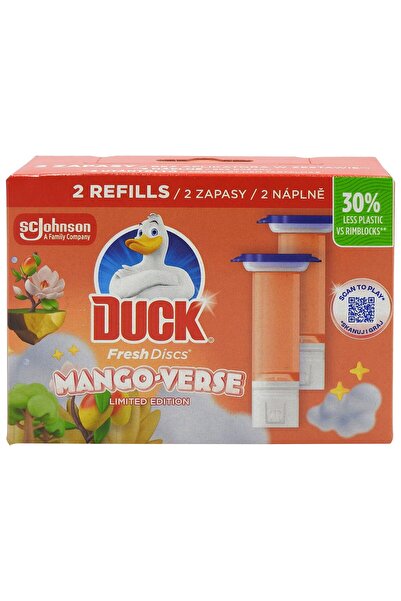 Crocodileskids Ανταλλακτικό Αποσμητικό Τουαλέτας, DUCK, Mango Verse, 2 x 36 ml