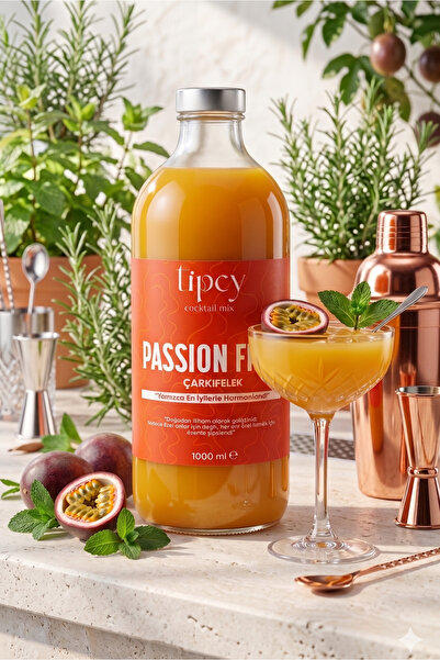 By Tüfekçi Tipcy Passion Fruit Çarkıfelek Donuk Kokteyl ve Mocktail Karışımı ...
