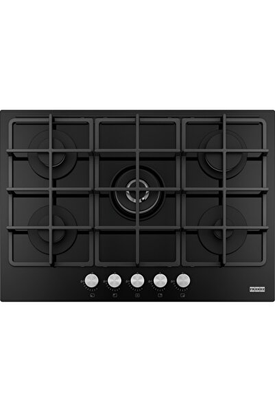 Franke Εστία Υγραερίου Smart FHSM 755 4G DC BK C Μαύρο