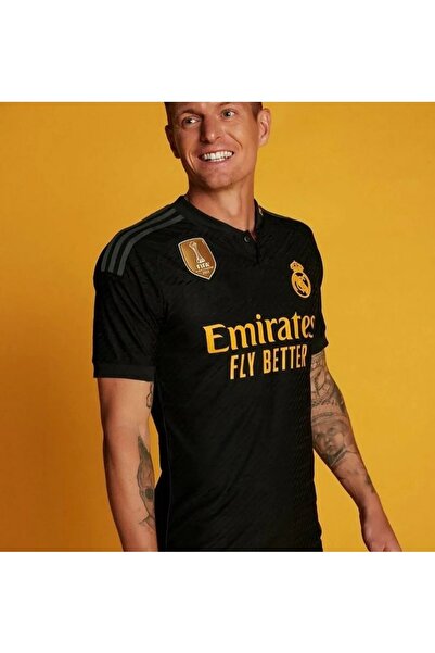 BREATHLESS Real Madrid 2023/24 Yeni Sezon Toni Kroos Siyah Alternatif Forması...