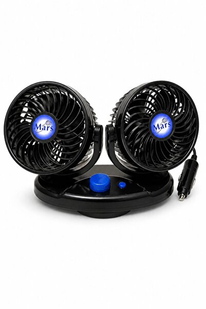 Carvian Universal Araç İçi Fan Çakmaklık Girişli 2'li Vantilatör