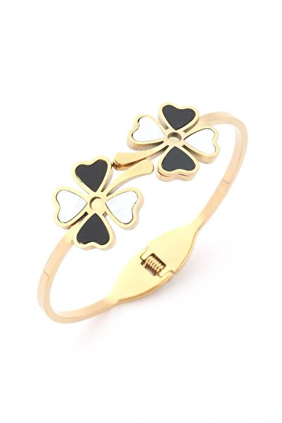 Bozhi Bracelet Stainless Steel Gold Elegant Gift Handcuff