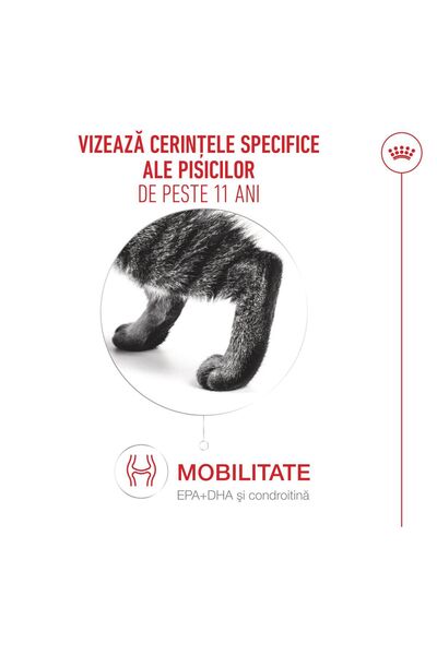 Royal Canin Hrană umedă pentru pisici în vârstă de peste 11 ani, în sos, 12 x...