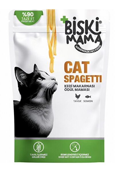 Biskimama KEDİ MAKARNASI ÖDÜL MAMASI - CAT SPAGETTI