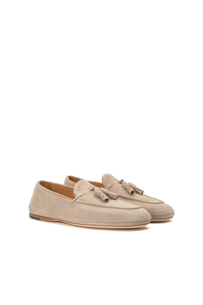 George Hogg Bej Erkek Loafer