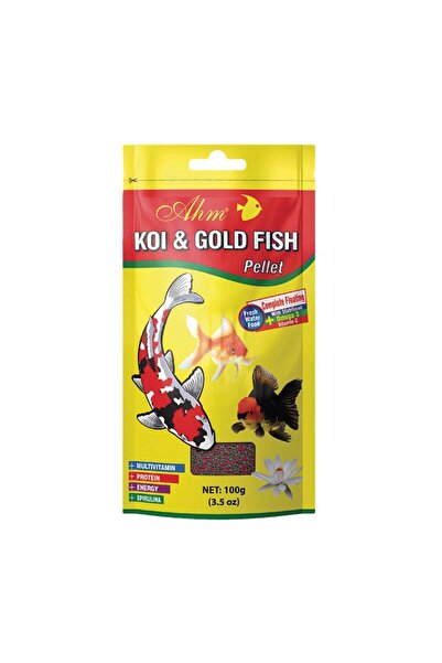 Ahm Koi Gold Fish Pellet 100 Gr