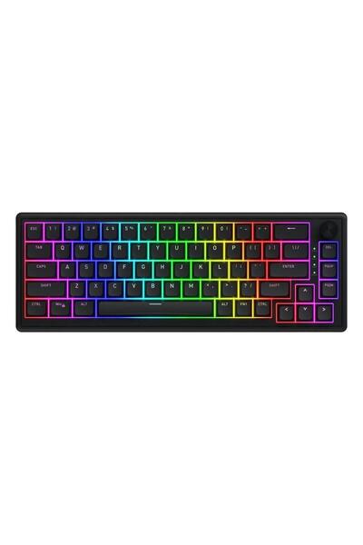 HATOR Skyfall 65 Πληκτρολόγιο, Φωτισμός RGB, Ενσύρματο, USB (Μαύρο)