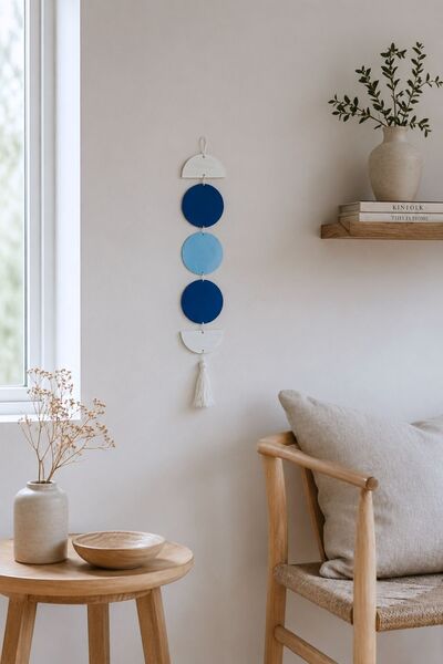 HOME ALL Ahşap Duvar Dekoru | Modern & Minimalist Geometrik Ev Dekorasyonu Ka...