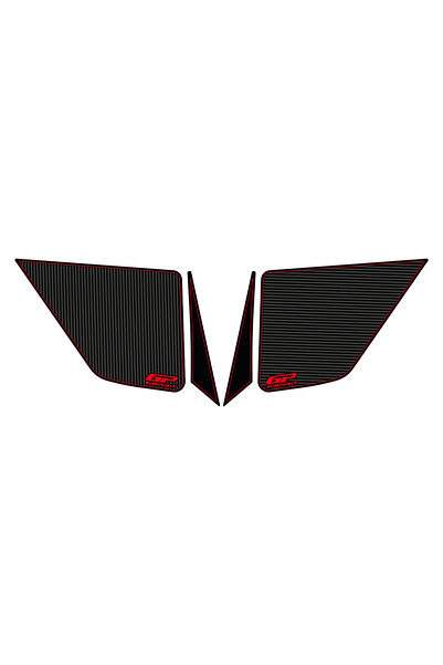 GP KOMPOZİT Honda ADV 350 2023-2026 Uyumlu Sele Altı Tank Pad Karbon-Kırmızı