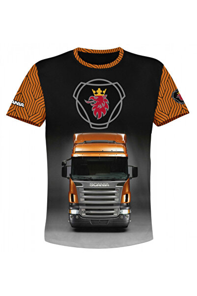 OEM Tricou barbati Scania , maneca scurta multicolor T025