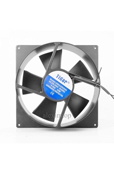 Stef's Cat Вентилатор Платформен-Кръгъл 220V-200x200x60mm