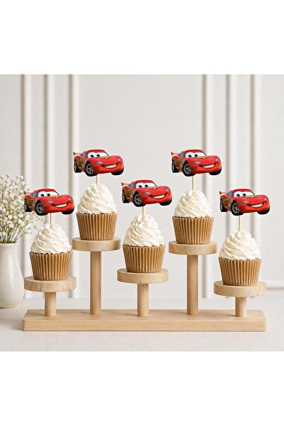 Partiden Cars Teması Kürdan 8 Adet