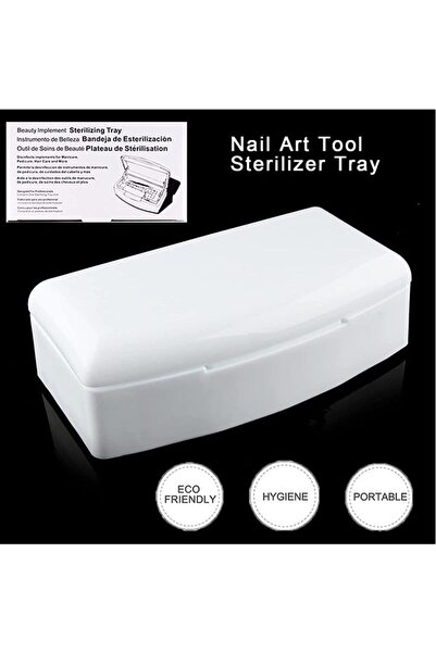 Clover Profesyonel Manikür Sterilizasyon Kutusu - Nail Art Alet Temizleme Kab...