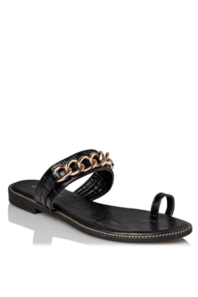 Miss NV SHOES MISS NV Γυναικεία Πέδιλα Παντόφλες V96-15413-34 Mαύρο