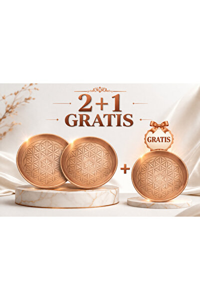 ARANA Copper Plates Gift Set "Flower of Life", AranA, 3 units