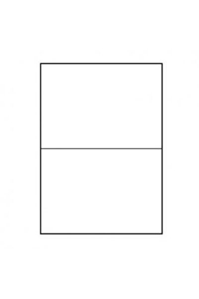 LOGO Labels A4, matte, white, 10 pcs
