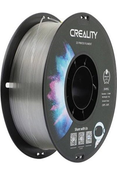 Creality Filament CR-PETG Transparent, Cartuș 3D (transparent, 1 kg, 1.75 mm,...