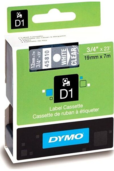 Dymo D1-TAPE 19MM X 7M - S0720900