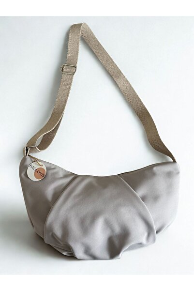 BAGLOVİS Women's Modern Half Moon Shoulder Bag with Zipper for Daily Casual U...