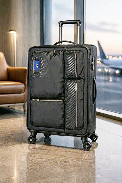 Monalisa Home CCS 600 Orta Boy Kumaş Lüks Valiz