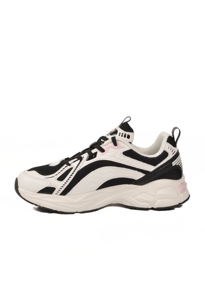 Pierre Cardin Beyaz-Siyah Memory Foam Hafif Esnek Unisex Spor Ayakkabı PCI-11369 G