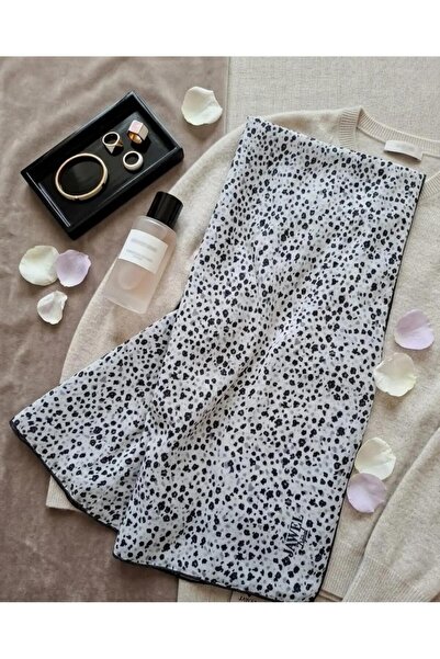 w white stars sports & wear وشاح ناعم بنمط الحصى للنساء والفتيات من Jawel