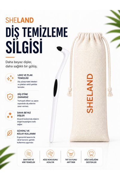 Sheland Oral Care Diş Beyazlatıcı Diş Silgisi Diş Temizleme Kalemi Leke ve Pl...