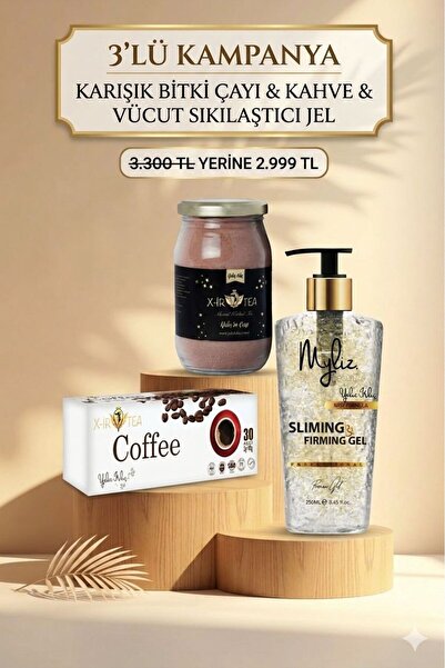 XİRTEA ÇAY-KAHVE VE JEL SET