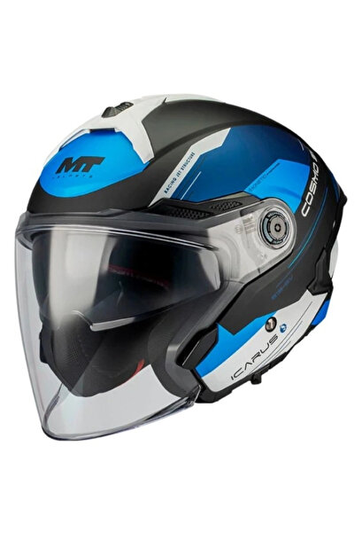 MT Helmets KASK MT COSMO SV İCARUS B7 MAT