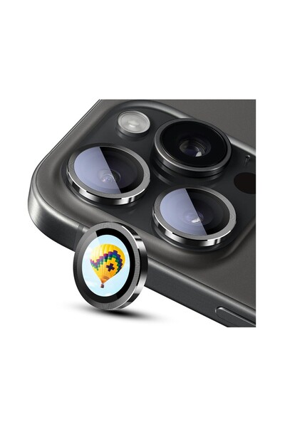 ENKAY Apple iPhone 16 Pro/16 Pro Max Κρίκοι Προστασίας για Κάμερα - Lens Prot...