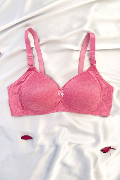 DNR İç Giyim Unpadded Silicone Bra Pink