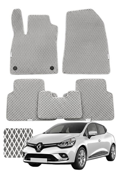 Evanotion Renault Clio 4 2012-2019 Özelleştirilebilir Premium Eva Oto Paspas ...