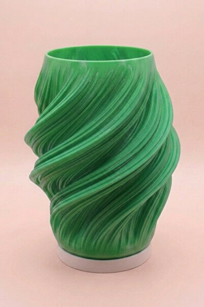 Feny Studio Decorative Spiral Table Lamp Modern Lampshade Night Light - Plug-...