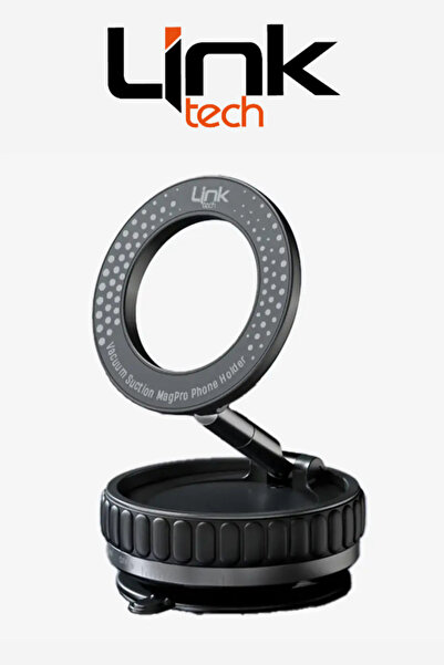 Linktech H873 Premium Vakumlu 360° Dönebilen Manyetik MagSafe Masaüstü & Arab...