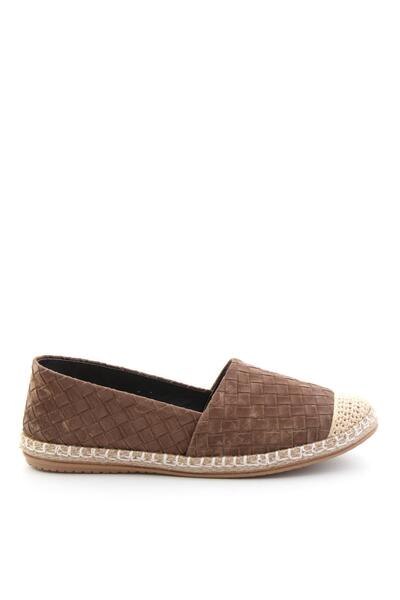 Bambi Kahve Kadın Espadril K01125010471